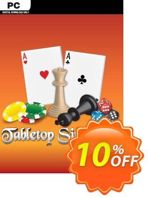 Tabletop Simulator PC offering deals Tabletop Simulator PC Deal. Promotion: Tabletop Simulator PC Exclusive offer 