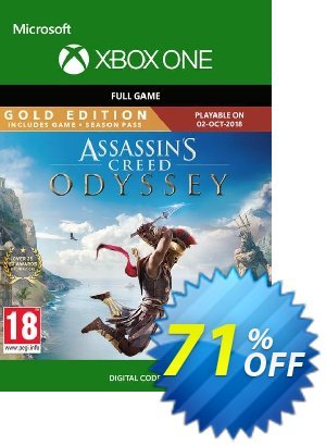 Assassin's Creed Odyssey : Gold Edition Xbox One discount coupon Assassin's Creed Odyssey : Gold Edition Xbox One Deal - Assassin's Creed Odyssey : Gold Edition Xbox One Exclusive offer 