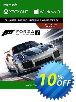 Forza Motorsport 7: Standard Edition Xbox One/PC Coupon, discount Forza Motorsport 7: Standard Edition Xbox One/PC Deal. Promotion: Forza Motorsport 7: Standard Edition Xbox One/PC Exclusive offer 