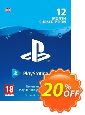 PlayStation Now 12 Month Subscription (UK) discount coupon PlayStation Now 12 Month Subscription (UK) Deal - PlayStation Now 12 Month Subscription (UK) Exclusive offer for iVoicesoft