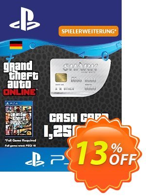 GTA Great White Shark Card PS4 (Germany) offering sales GTA Great White Shark Card PS4 (Germany) Deal. Promotion: GTA Great White Shark Card PS4 (Germany) Exclusive offer 