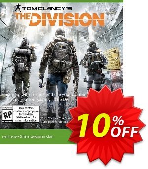The Division Xbox Weapon Skin DLC Coupon, discount The Division Xbox Weapon Skin DLC Deal. Promotion: The Division Xbox Weapon Skin DLC Exclusive offer 