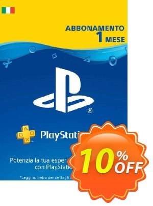Playstation Plus - 1 Month Subscription (Italy) discount coupon Playstation Plus - 1 Month Subscription (Italy) Deal - Playstation Plus - 1 Month Subscription (Italy) Exclusive offer 