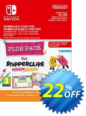 Snipperclips - Cut it out Together Plus Pack Switch offering deals Snipperclips - Cut it out Together Plus Pack Switch Deal. Promotion: Snipperclips - Cut it out Together Plus Pack Switch Exclusive offer 