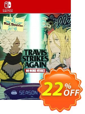Travis Strikes Again: No More Heroes Season Pass Switch 프로모션 코드 Travis Strikes Again: No More Heroes Season Pass Switch Deal 프로모션: Travis Strikes Again: No More Heroes Season Pass Switch Exclusive offer 