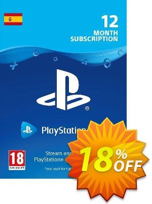 PlayStation Now 12 Month Subscription (Spain) offering deals PlayStation Now 12 Month Subscription (Spain) Deal. Promotion: PlayStation Now 12 Month Subscription (Spain) Exclusive offer 