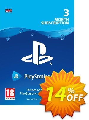 PlayStation Now 3 Month Subscription (UK) discount coupon PlayStation Now 3 Month Subscription (UK) Deal - PlayStation Now 3 Month Subscription (UK) Exclusive offer 