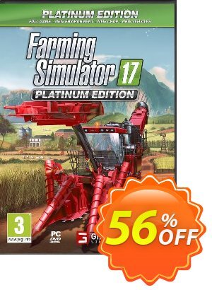 Farming Simulator 17 Platinum Edition PC kode diskon Farming Simulator 17 Platinum Edition PC Deal Promosi: Farming Simulator 17 Platinum Edition PC Exclusive offer 