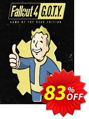 Fallout 4: Game of the Year Edition PC销售折让 Fallout 4: Game of the Year Edition PC Deal