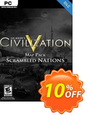 Civilization V Scrambled Nations Map Pack PC销售折让 Civilization V Scrambled Nations Map Pack PC Deal