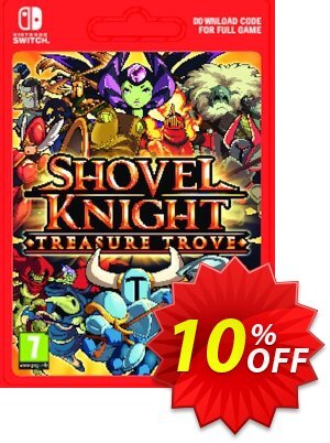 Shovel Knight Treasure Trove Switch 優惠券，折扣碼 Shovel Knight Treasure Trove Switch Deal，促銷代碼: Shovel Knight Treasure Trove Switch Exclusive offer 