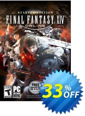 Final Fantasy XIV 14 Online Starter Edition PC Coupon, discount Final Fantasy XIV 14 Online Starter Edition PC Deal. Promotion: Final Fantasy XIV 14 Online Starter Edition PC Exclusive Easter Sale offer 