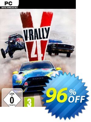 V-Rally 4 PC 優惠券，折扣碼 V-Rally 4 PC Deal，促銷代碼: V-Rally 4 PC Exclusive Easter Sale offer 
