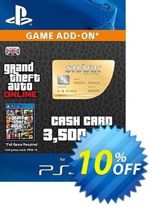 Grand Theft Auto Online (GTA V 5): Whale Shark Cash Card PS4 discount coupon Grand Theft Auto Online (GTA V 5): Whale Shark Cash Card PS4 Deal - Grand Theft Auto Online (GTA V 5): Whale Shark Cash Card PS4 Exclusive Easter Sale offer 