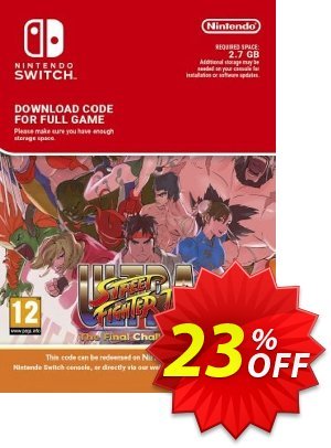Ultra Street Fighter II: The Final Challengers Switch (EU) Coupon discount Ultra Street Fighter II: The Final Challengers Switch (EU) Deal