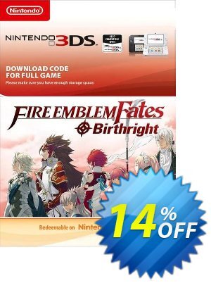 Fire Emblem Fates: Birthright 3DS discount coupon Fire Emblem Fates: Birthright 3DS Deal - Fire Emblem Fates: Birthright 3DS Exclusive Easter Sale offer 