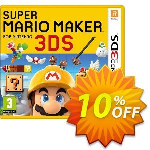 Super Mario Maker 3DS - Game Code discount coupon Super Mario Maker 3DS - Game Code Deal - Super Mario Maker 3DS - Game Code Exclusive Easter Sale offer for iVoicesoft