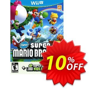 New Super Mario Bros + New Super Luigi Wii U - Game Code 優惠券，折扣碼 New Super Mario Bros + New Super Luigi Wii U - Game Code Deal，促銷代碼: New Super Mario Bros + New Super Luigi Wii U - Game Code Exclusive Easter Sale offer 