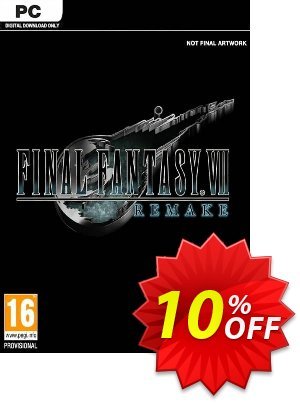 Final Fantasy VII 7 Remake PC Coupon discount Final Fantasy VII 7 Remake PC Deal