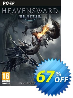 Final Fantasy XIV: Heavensward PC Coupon, discount Final Fantasy XIV: Heavensward PC Deal. Promotion: Final Fantasy XIV: Heavensward PC Exclusive Easter Sale offer 