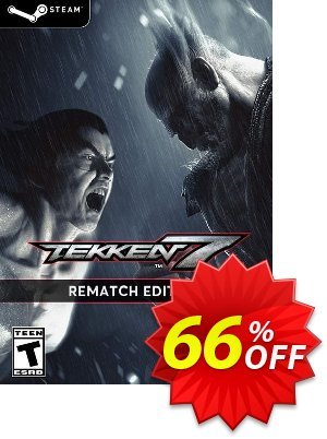 TEKKEN 7 - Rematch Edition PC offering deals TEKKEN 7 - Rematch Edition PC Deal. Promotion: TEKKEN 7 - Rematch Edition PC Exclusive Easter Sale offer 