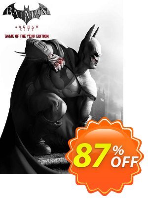 Batman Arkham City GOTY (PC) discount coupon Batman Arkham City GOTY (PC) Deal - Batman Arkham City GOTY (PC) Exclusive offer for iVoicesoft