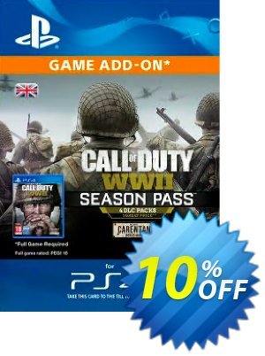 Call of Duty (COD) WWII - Season Pass PS4 discount coupon Call of Duty (COD) WWII - Season Pass PS4 Deal - Call of Duty (COD) WWII - Season Pass PS4 Exclusive Easter Sale offer for iVoicesoft