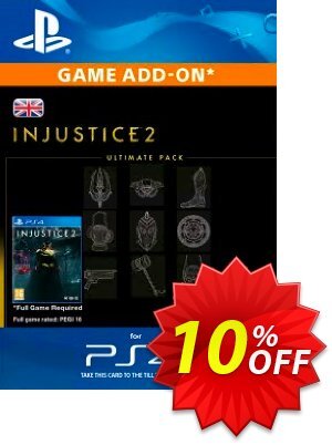 Injustice 2 Ultimate Pack PS4割引コード・Injustice 2 Ultimate Pack PS4 Deal キャンペーン:Injustice 2 Ultimate Pack PS4 Exclusive Easter Sale offer 