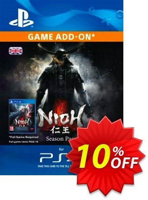 Nioh Season Pass PS4割引コード・Nioh Season Pass PS4 Deal キャンペーン:Nioh Season Pass PS4 Exclusive Easter Sale offer 