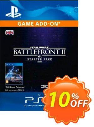 Star Wars Battlefront 2 Starter Pack PS4 offering deals Star Wars Battlefront 2 Starter Pack PS4 Deal. Promotion: Star Wars Battlefront 2 Starter Pack PS4 Exclusive Easter Sale offer 