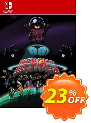 88 Heroes Switch (EU) Coupon, discount 88 Heroes Switch (EU) Deal. Promotion: 88 Heroes Switch (EU) Exclusive Easter Sale offer 