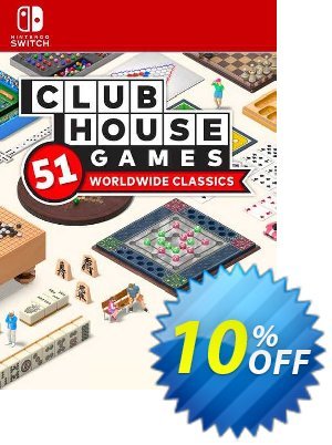 Clubhouse Games: 51 Worldwide Classics Switch (EU) Coupon, discount Clubhouse Games: 51 Worldwide Classics Switch (EU) Deal. Promotion: Clubhouse Games: 51 Worldwide Classics Switch (EU) Exclusive Easter Sale offer 