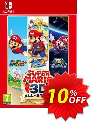 Super Mario 3D All-Stars Switch (EU) discount coupon Super Mario 3D All-Stars Switch (EU) Deal 2022 CDkeys - Super Mario 3D All-Stars Switch (EU) Exclusive Sale offer 