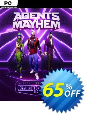 Agents of Mayhem - Legal Action Pending PC - DLC offering deals Agents of Mayhem - Legal Action Pending PC - DLC Deal 2024 CDkeys. Promotion: Agents of Mayhem - Legal Action Pending PC - DLC Exclusive Sale offer 
