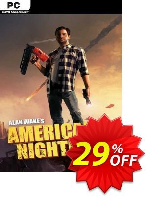 Alan Wake&#039;s American Nightmare PC (EU) Coupon, discount Alan Wake&#039;s American Nightmare PC (EU) Deal 2024 CDkeys. Promotion: Alan Wake&#039;s American Nightmare PC (EU) Exclusive Sale offer 