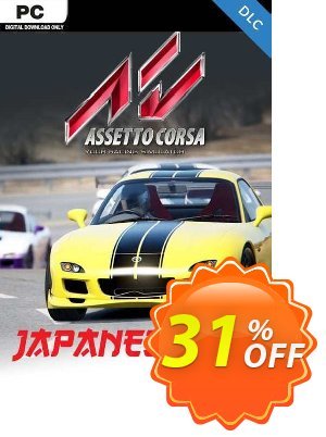 Assetto Corsa - Japanese Pack PC - DLC offering deals Assetto Corsa - Japanese Pack PC - DLC Deal 2024 CDkeys. Promotion: Assetto Corsa - Japanese Pack PC - DLC Exclusive Sale offer 