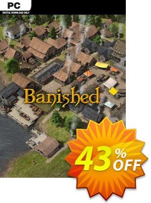 Banished PC offering deals Banished PC Deal 2024 CDkeys. Promotion: Banished PC Exclusive Sale offer 