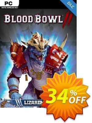 Blood Bowl 2 - Lizardmen PC - DLC 優惠券，折扣碼 Blood Bowl 2 - Lizardmen PC - DLC Deal 2024 CDkeys，促銷代碼: Blood Bowl 2 - Lizardmen PC - DLC Exclusive Sale offer 