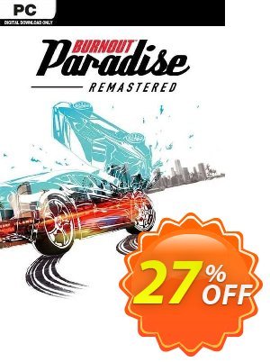 Burnout Paradise Remastered PC (EN) 優惠券，折扣碼 Burnout Paradise Remastered PC (EN) Deal 2024 CDkeys，促銷代碼: Burnout Paradise Remastered PC (EN) Exclusive Sale offer 