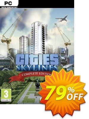 Cities: Skylines Complete Edition PC discount coupon Cities: Skylines Complete Edition PC Deal 2023 CDkeys - Cities: Skylines Complete Edition PC Exclusive Sale offer 