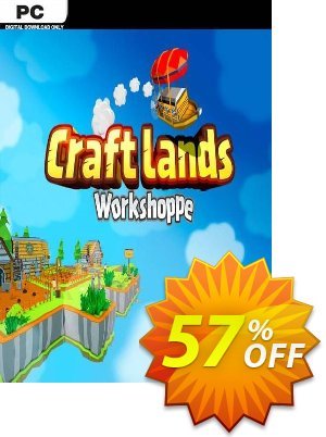 Craftlands Workshoppe PC offering deals Craftlands Workshoppe PC Deal 2024 CDkeys. Promotion: Craftlands Workshoppe PC Exclusive Sale offer 