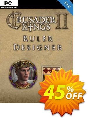 Crusader Kings II - Ruler Designer PC - DLC discount coupon Crusader Kings II - Ruler Designer PC - DLC Deal 2023 CDkeys - Crusader Kings II - Ruler Designer PC - DLC Exclusive Sale offer 
