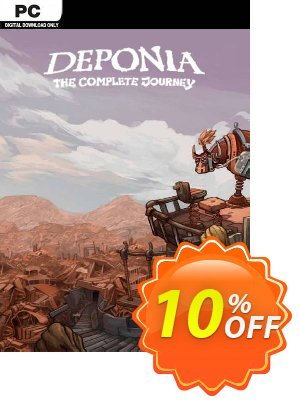 Deponia The Complete Journey PC 優惠券，折扣碼 Deponia The Complete Journey PC Deal 2024 CDkeys，促銷代碼: Deponia The Complete Journey PC Exclusive Sale offer 