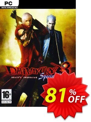 Devil May Cry 3 - Special Edition PC discount coupon Devil May Cry 3 - Special Edition PC Deal 2022 CDkeys - Devil May Cry 3 - Special Edition PC Exclusive Sale offer for iVoicesoft
