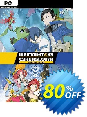 Digimon Story Cyber Sleuth: Complete Edition PC割引コード・Digimon Story Cyber Sleuth: Complete Edition PC Deal 2024 CDkeys キャンペーン:Digimon Story Cyber Sleuth: Complete Edition PC Exclusive Sale offer 