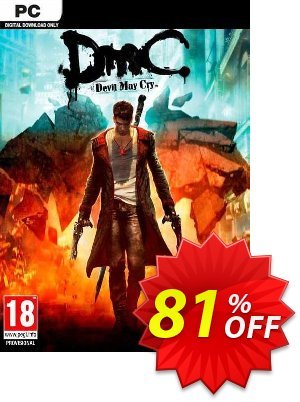 DmC: Devil May Cry PC (EU) Coupon, discount DmC: Devil May Cry PC (EU) Deal 2024 CDkeys. Promotion: DmC: Devil May Cry PC (EU) Exclusive Sale offer 