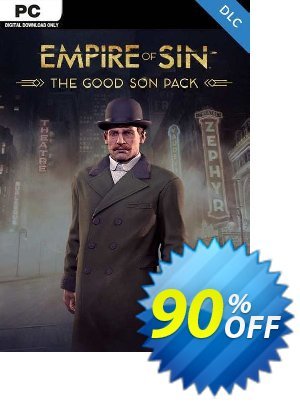 Empire of Sin DLC - The Good Son Pack offering deals Empire of Sin DLC - The Good Son Pack Deal 2024 CDkeys. Promotion: Empire of Sin DLC - The Good Son Pack Exclusive Sale offer 