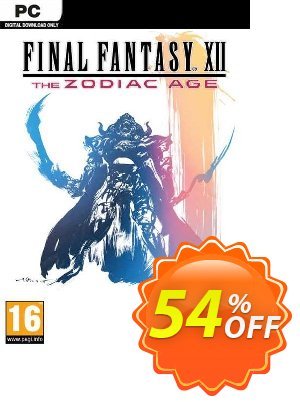 Final Fantasy XII The Zodiac Age PC offering deals Final Fantasy XII The Zodiac Age PC Deal 2024 CDkeys. Promotion: Final Fantasy XII The Zodiac Age PC Exclusive Sale offer 