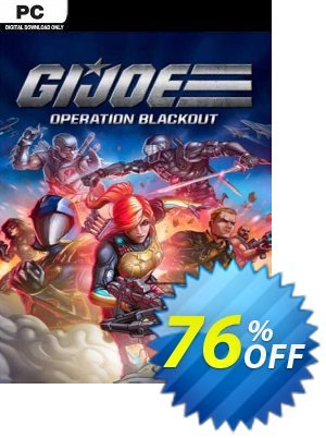 G.I. Joe: Operation Blackout PC offering deals G.I. Joe: Operation Blackout PC Deal 2024 CDkeys. Promotion: G.I. Joe: Operation Blackout PC Exclusive Sale offer 