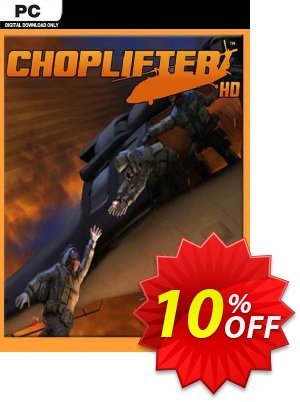 Choplifter HD PC discount coupon Choplifter HD PC Deal 2024 CDkeys - Choplifter HD PC Exclusive Sale offer 